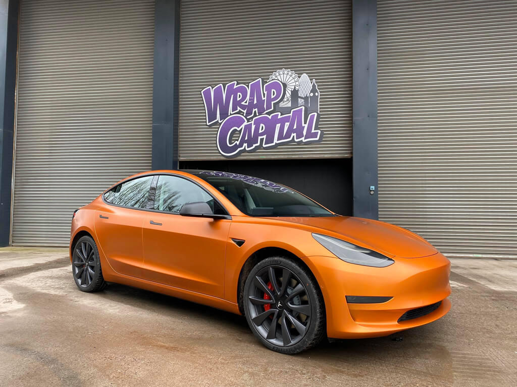 Tesla Model 3 Copper | Wrap Capital