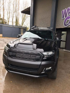 Black Ford Ranger