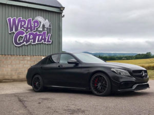 C63S in Satin Black