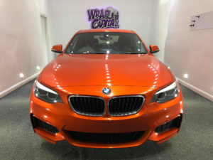 Fiery Orange BMW