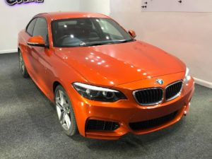 Fiery Orange BMW