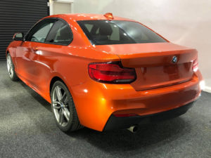 Fiery Orange BMW