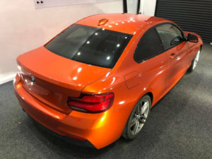 Fiery Orange BMW