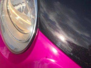 Fuchsia Fiat 500