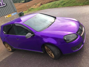 Golf in Candy Purple