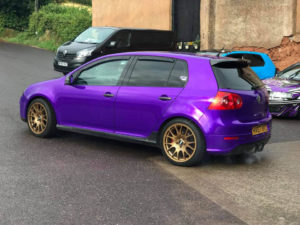 Golf in Candy Purple