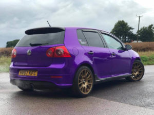 Golf in Candy Purple