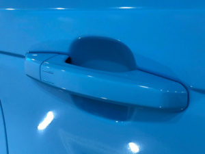 Ice Blue Range Rover