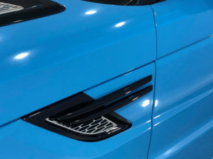 Ice Blue Range Rover