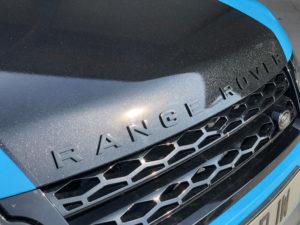 Ice Blue Range Rover