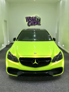 Mercedes E63S Lime