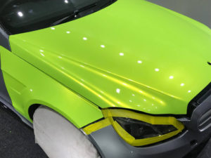 Mercedes E63S Lime