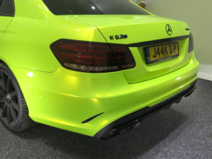 Mercedes E63S Lime