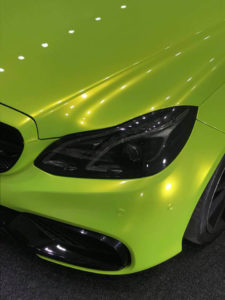 Mercedes E63S Lime