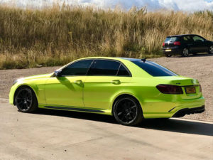 Mercedes E63S Lime