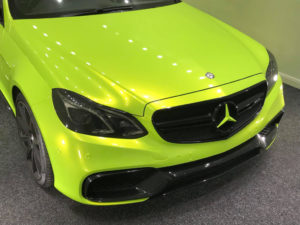 Mercedes E63S Lime
