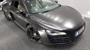 R8 in Satin Black