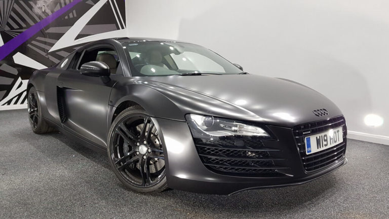 R8 in Satin Black