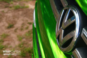 T5 in Green Chrome