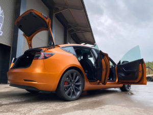 Tesla Model 3 Copper