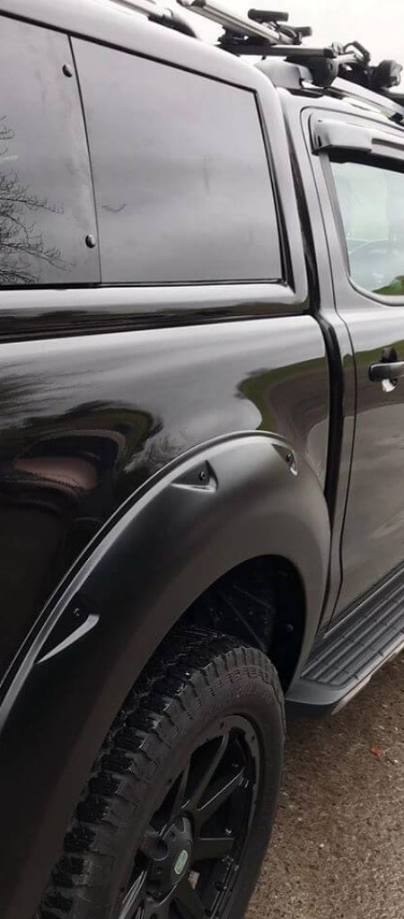 Black Ford Ranger