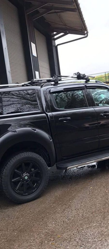 Black Ford Ranger