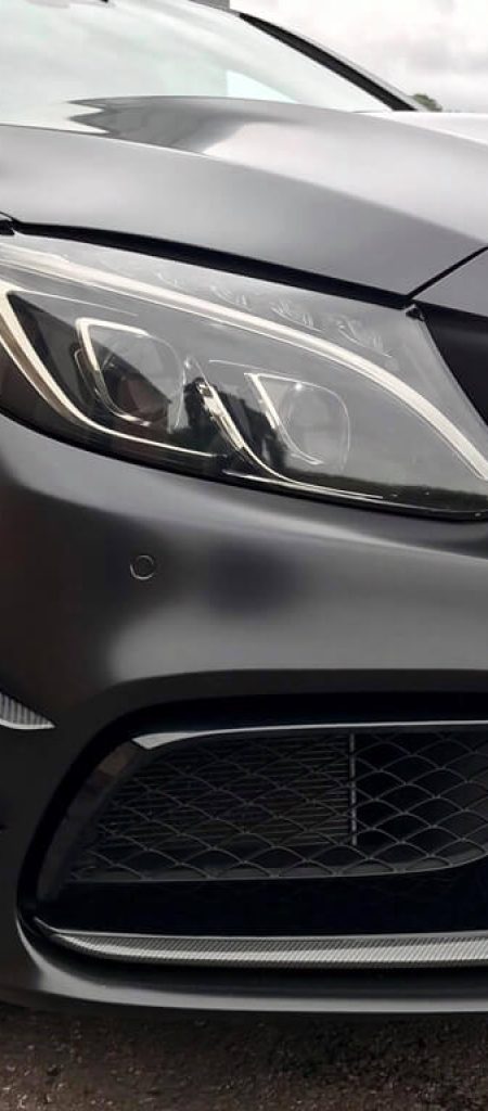 C63S in Satin Black