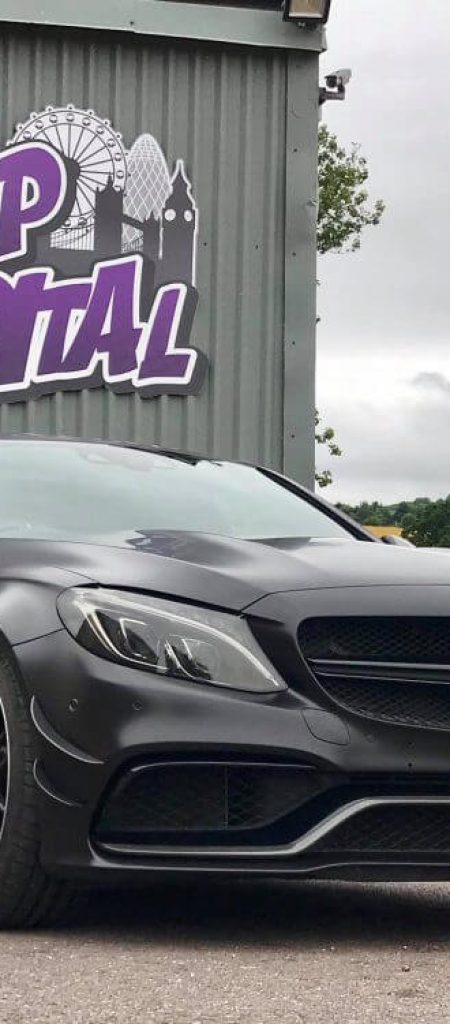 C63S in Satin Black