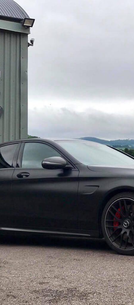 C63S in Satin Black