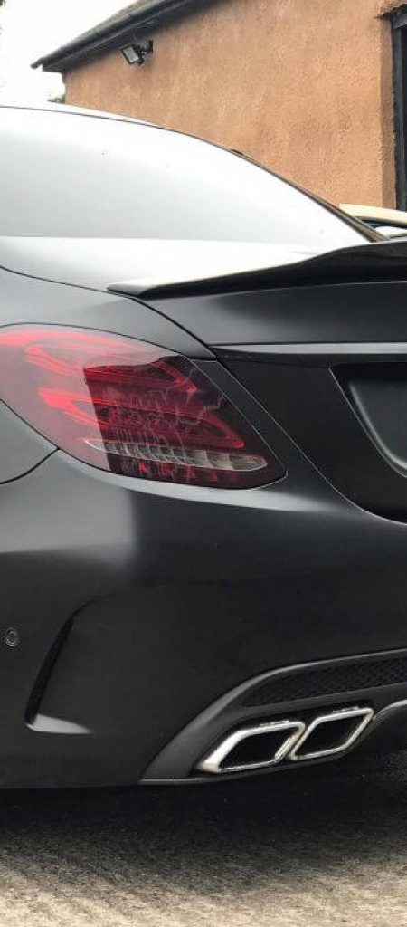 C63S in Satin Black