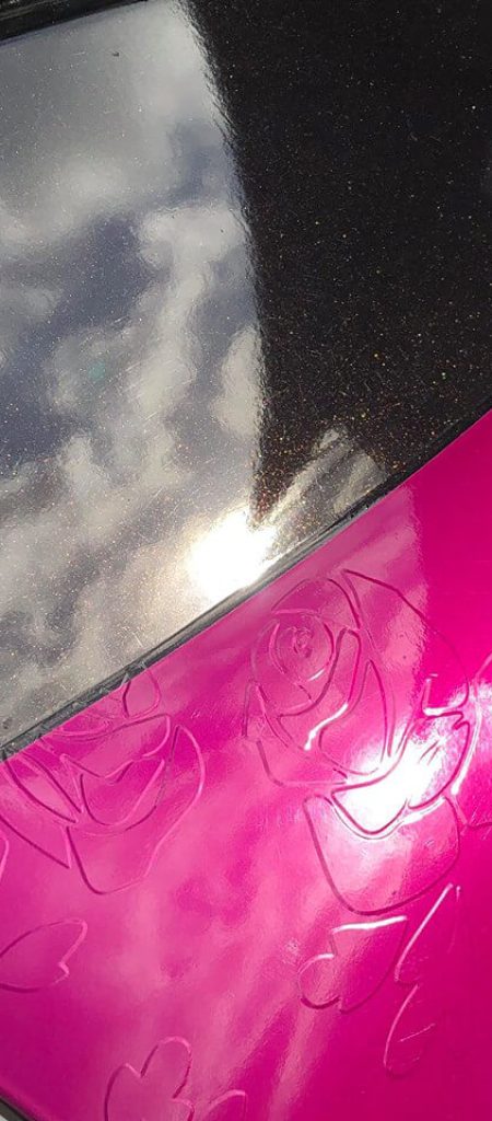 Fuchsia Fiat 500