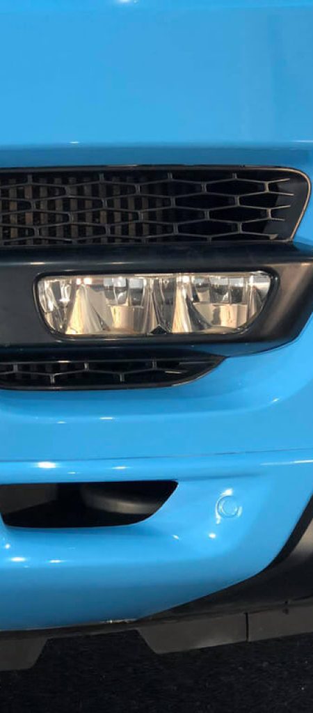 Ice Blue Range Rover