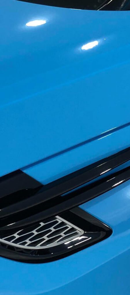 Ice Blue Range Rover