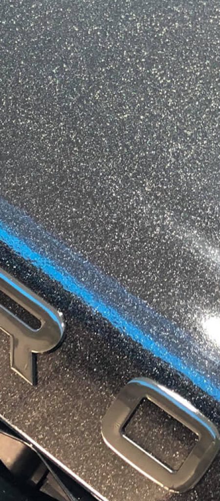 Ice Blue Range Rover