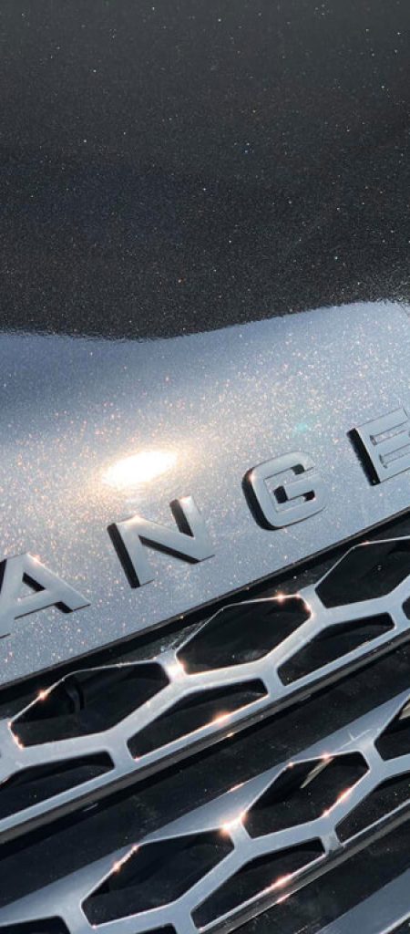 Ice Blue Range Rover