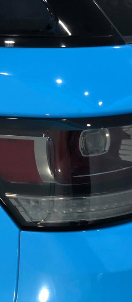 Ice Blue Range Rover