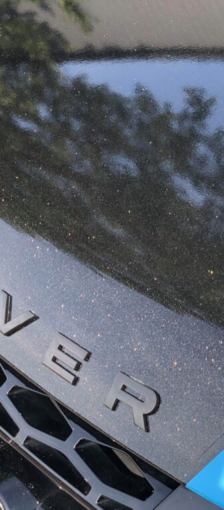 Ice Blue Range Rover