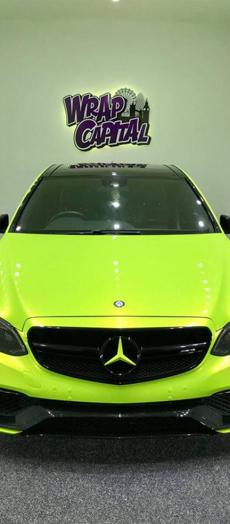 Mercedes E63S Lime