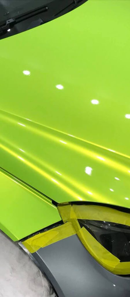 Mercedes E63S Lime
