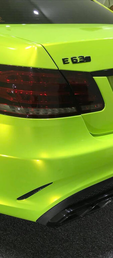 Mercedes E63S Lime