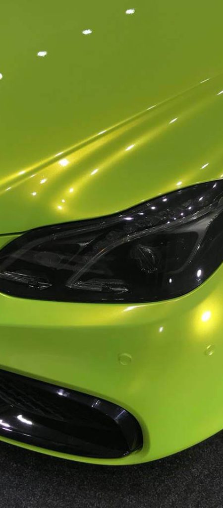 Mercedes E63S Lime