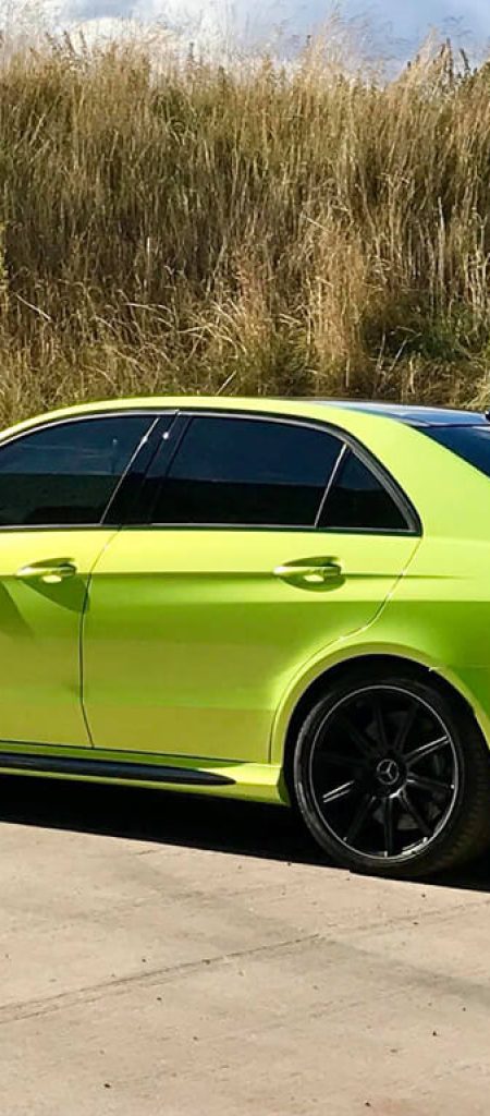 Mercedes E63S Lime