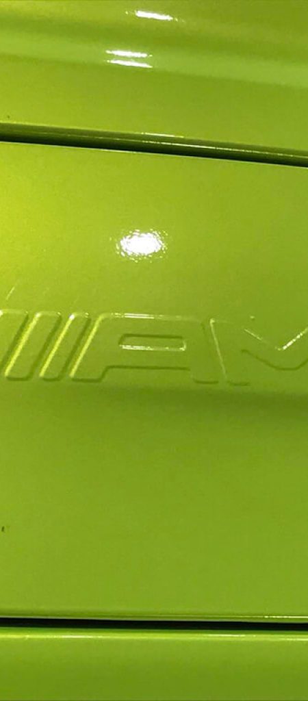 Mercedes E63S Lime
