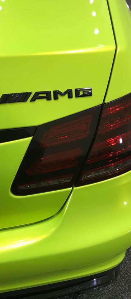 Mercedes E63S Lime