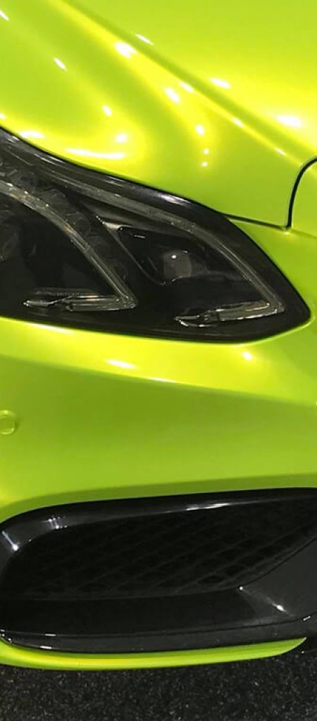 Mercedes E63S Lime