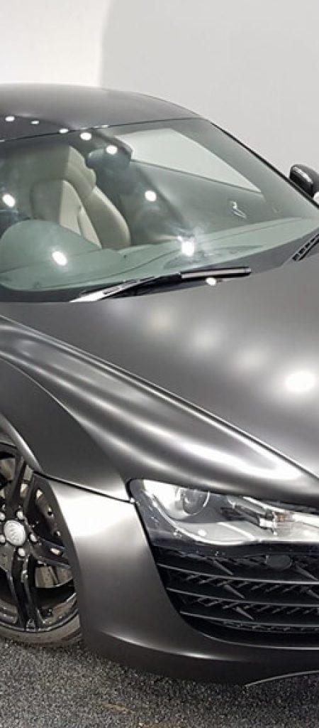 R8 in Satin Black