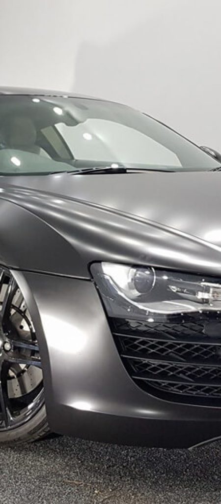 R8 in Satin Black