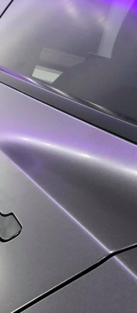 Satin Grey Tesla