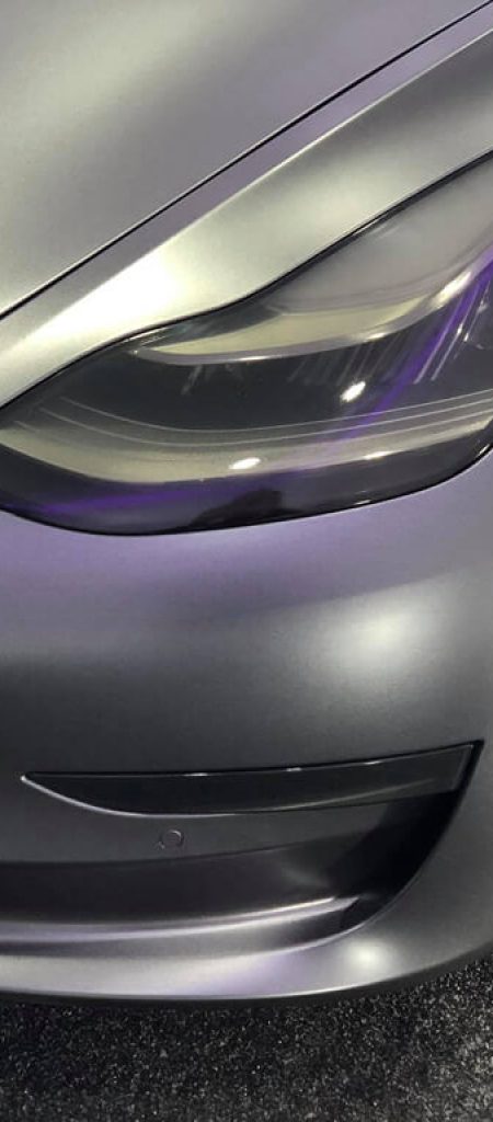 Satin Grey Tesla
