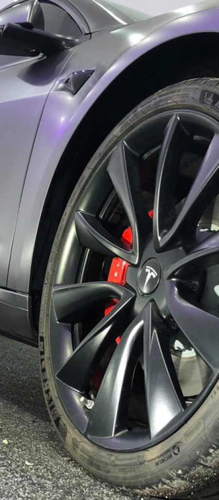 Satin Grey Tesla